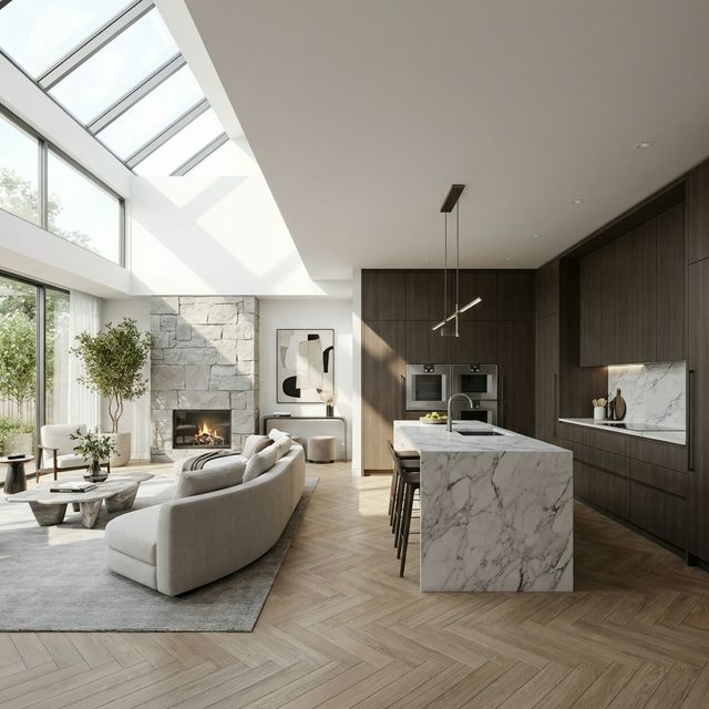 Beautiful modern home interior remodeling in Colorado